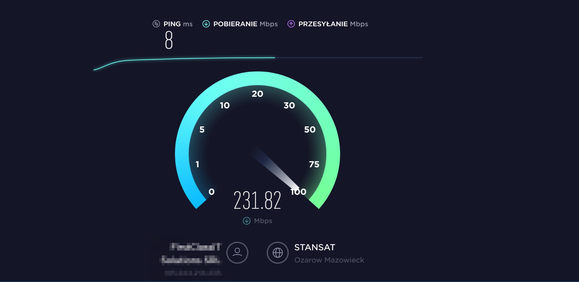 NordVPN prędkość pobierania